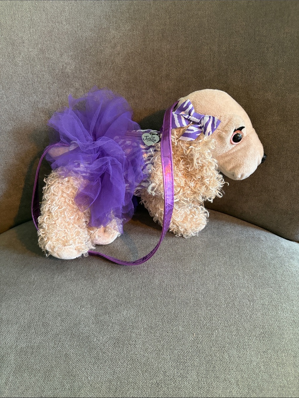 Girls Justice Puppy Dog Purse Bag